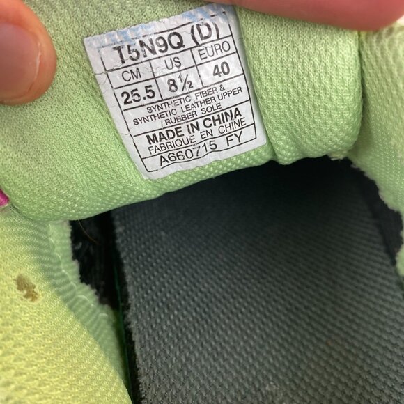 Asics Gel Venture 5 Athletic Running Shoes - T5N9Q - Gray/Lime/Pink - Women 8.5D - Picture 12 of 16